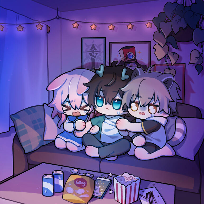 movie night trio